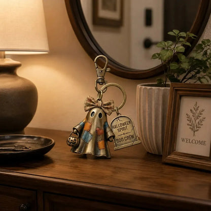 🔥Halloween Spirit Boo Crew Ghost Keychain