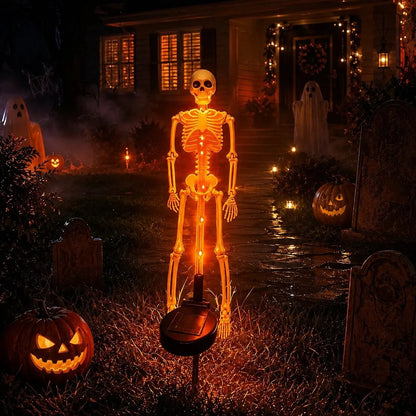 Solar Skeleton YardStake
