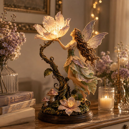 🌙 ✨ Fairy Flower Night Light – Modern Decorative LED Lamp For Cozy Home Space