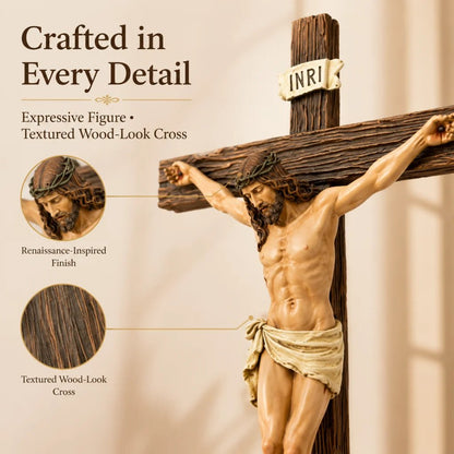 🔥Last Day 49% OFF🔥Jesus Christ Wall Cross 🏡 Renaissance-Inspired Christian Decor