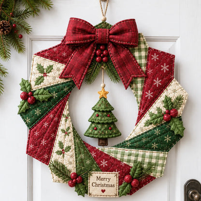 Christmas Fabric Wreath DIY Kit – A Keepsake You’ll Hang with Pride Year After Year💫