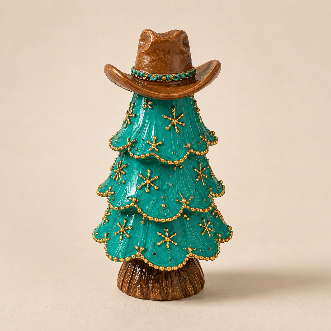 Western Cowboy Christmas Tree Figurines