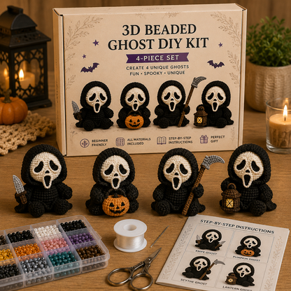 💀 3D Beaded Skeleton DIY Kit