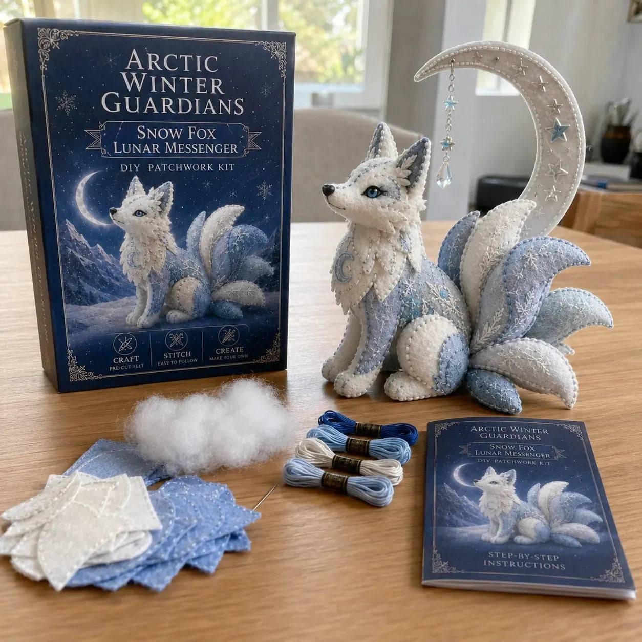 🔥LAST DAY 50% OFF - ❄️Arctic Winter Guardians DIY Patchwork Kit✨
