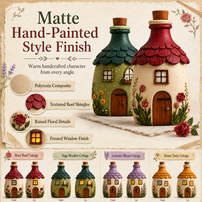Lighted Storybook Cottage Figurine