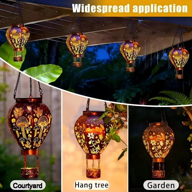 Solar-Powered Hot Air Balloon Lantern