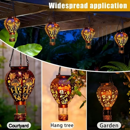 Solar-Powered Hot Air Balloon Lantern