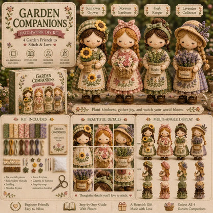 🔥LAST DAY 49% OFF - 🧵Tiny Worlds Collection - Patchwork DIY Kit Series 🎁Buy 2 Free Shipping