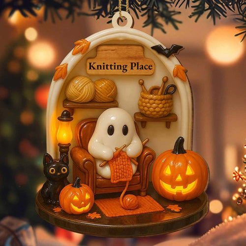 🎃Cute Halloween little ghost hanging ornament👻