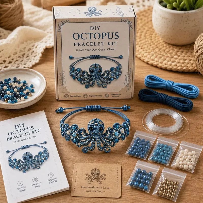 🔥49% Off Last Day - 🐙DIY Beaded Bracelet Making Kit