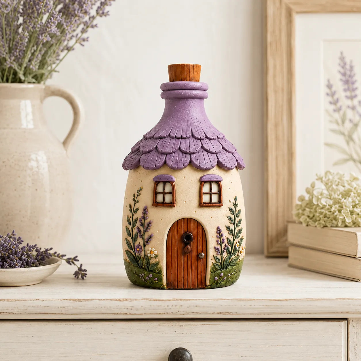 Lighted Storybook Cottage Figurine