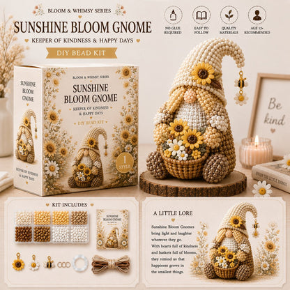 🔥LAST DAY 49% OFF 💕Cozy Gnome DIY Bead Kit Collection