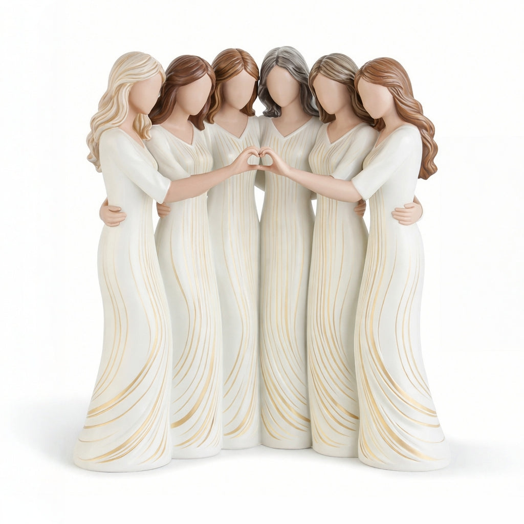 🌊Sisters by My Side, Celebrates Friendships Three Sisters Sculpture