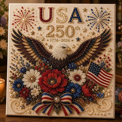 🇺🇸 USA 250th Anniversary DIY Pearl Painting Kit ✨❤️‍🔥BUY 2 GET FREE SHIPPING