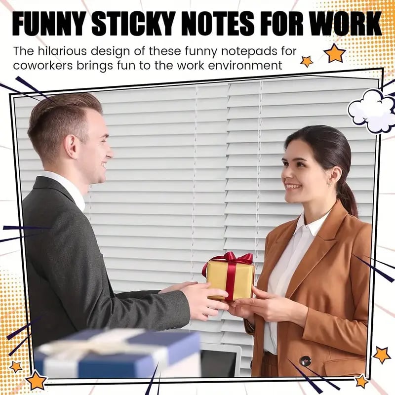 💼😂 12 Funny Sticky Notes for the Office – Because Every Desk Needs a Little Attitude