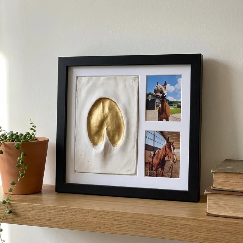 🐴 Horse Hoofprint & Family Keepsake Clay Kit – For Paws, Hands & Footprints 🖼️