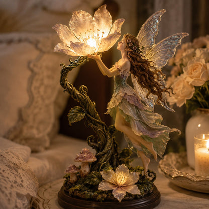 🌙 ✨ Fairy Flower Night Light – Modern Decorative LED Lamp For Cozy Home Space