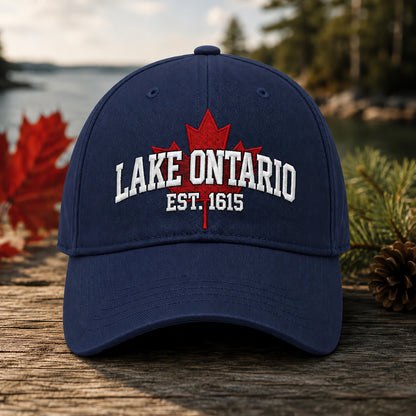 ❤️Lake Ontario Forever – 2027 fellime®Heritage Embroidered Cap🍁