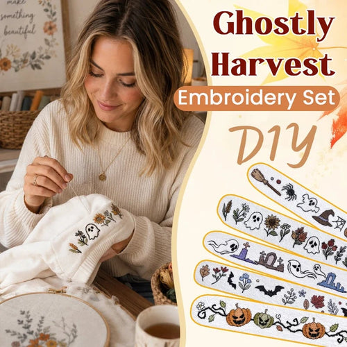 💥 LAST DAY 49% OFF - 🎃🪡 2026 Fellime®Spooky Stitch Halloween Pattern Pack