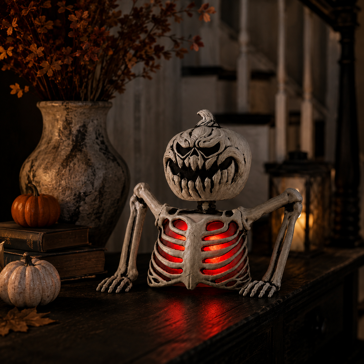 Halloween entryway