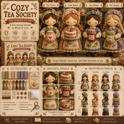 🔥LAST DAY 49% OFF - 🧵Tiny Worlds Collection - Patchwork DIY Kit Series 🎁Buy 2 Free Shipping
