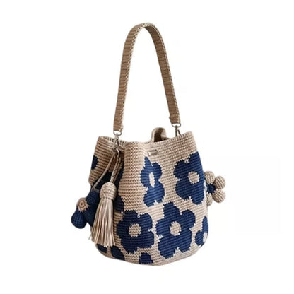 🧵Handmade Crochet Flower Tote – A Little Bag Made With Love