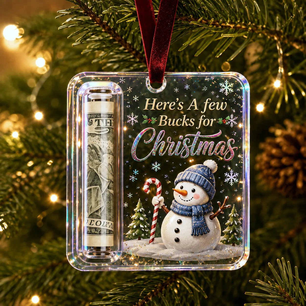 🔥Last Day 49% OFF - ✨🎄Festive Cash Pocket Ornament – A Playful Way to Gift Money
