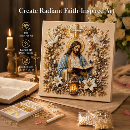 🙏Christian DIY Pearl Art Set