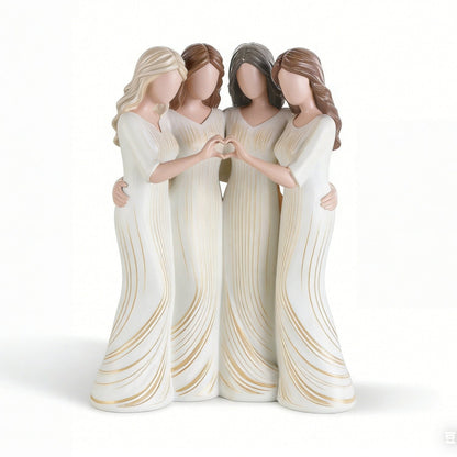 🌊Sisters by My Side, Celebrates Friendships Three Sisters Sculpture