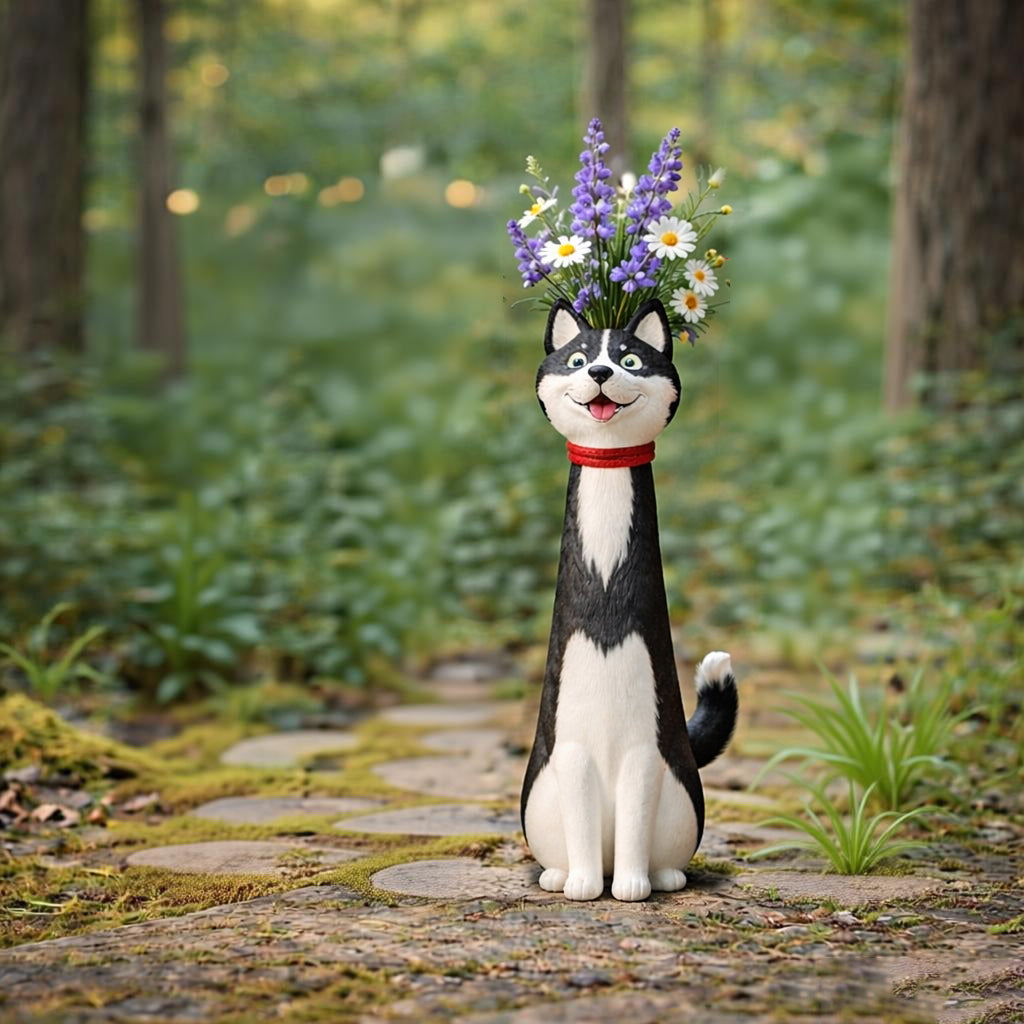 💖🎁2026 Mother's Day Gifts 50% Off--😻Quirky Cat Vase