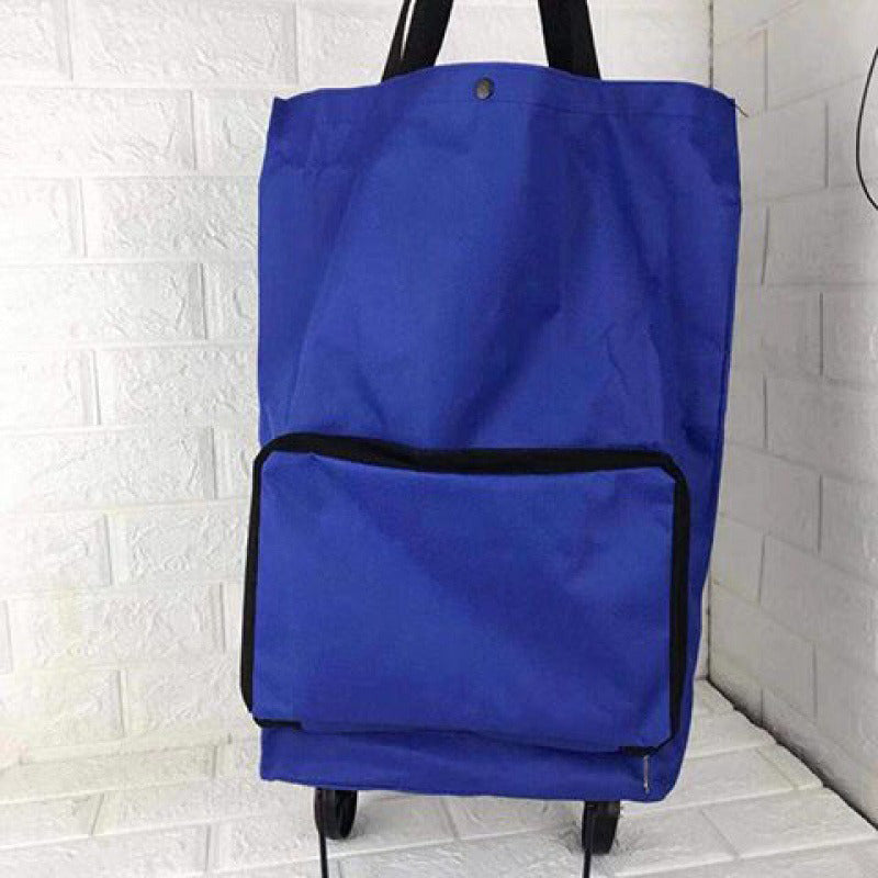 Foldable Shopping Trolley Bag with Wheels
