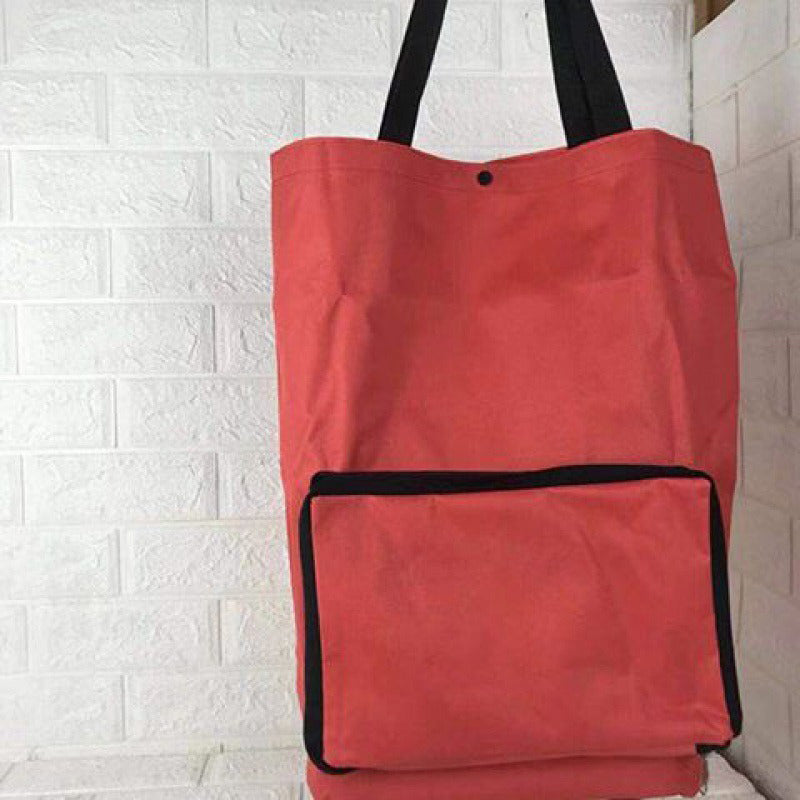 Foldable Shopping Trolley Bag with Wheels