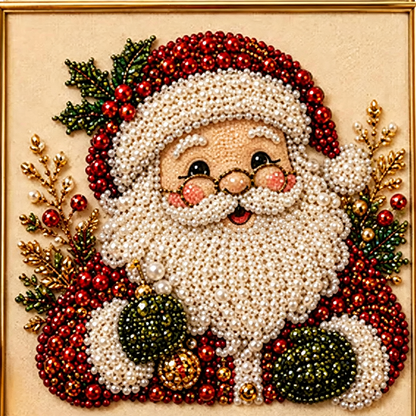 Christmas Pearl & Rhinestone Painting Kit